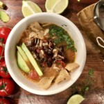 Kim Chicken Tortilla Soup Recipe | https://jackieunfiltered.com/kims-chicken-tortilla-soup-recipe/