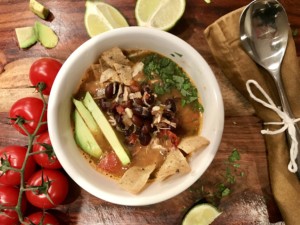 Kim Chicken Tortilla Soup Recipe | https://jackieunfiltered.com/kims-chicken-tortilla-soup-recipe/