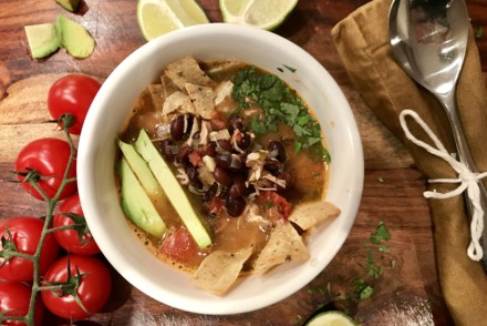 Kim Chicken Tortilla Soup Recipe | https://www.jackieunfiltered.com/kims-chicken-tortilla-soup-recipe/