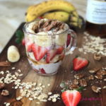 Pecan Banana Split Overnight Oats | www.JackieUnfiltered.com