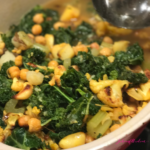 Roasted Cauliflower, Chickpea & Kale Soup Recipe | https://jackieunfiltered.com/?p=2561&preview=true