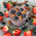 Blueberry Strawberry Almond Smoothie Recipe | https://jackieunfiltered.com/?p=2661&preview=true