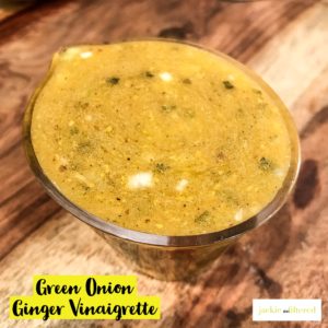 https://jackieunfiltered.com/grilled-lemon-sole-vegan-arugula-basil-walnut-pesto-green-salad-tossed-with-a-green-onion-ginger-vinaigrette/